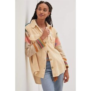 Pilcro Anthropologie Easygoing Shirt Jacket Nwot
